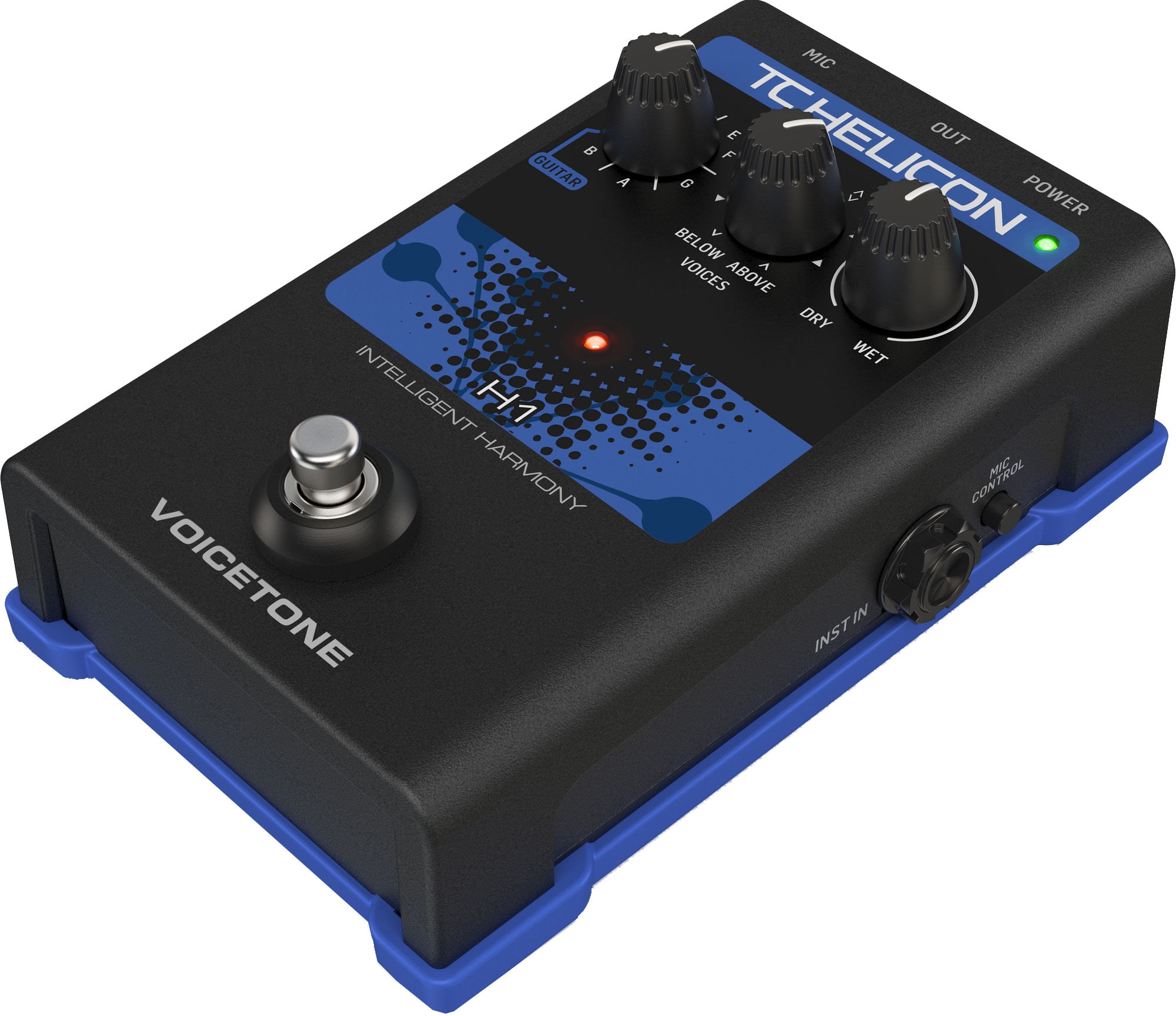 TC Helicon VoiceTone H1 Vocal Harmony Pedal - Cosmo Music