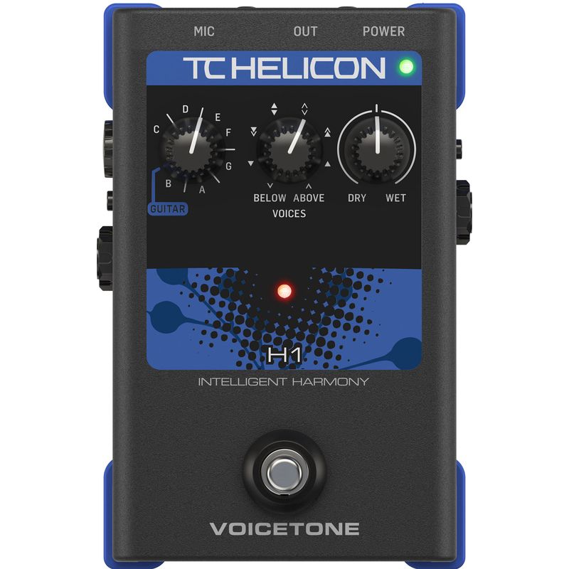 TC Helicon VoiceTone H1 Vocal Harmony Pedal