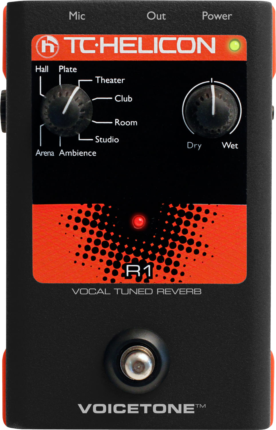 TC Helicon VoiceTone R1 Pedal - Cosmo Music