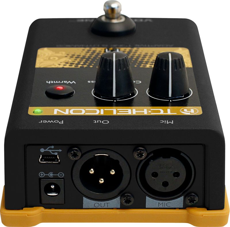 TC Helicon VoiceTone T1 Vocal Tone Pedal - Cosmo Music