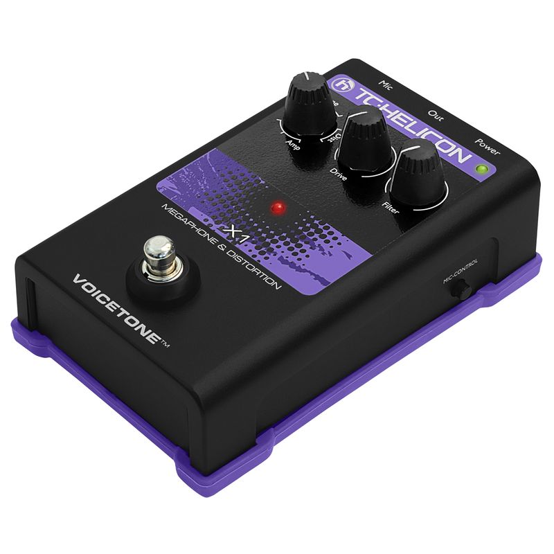 TC Helicon VoiceTone X1 Vocal Effects Pedal