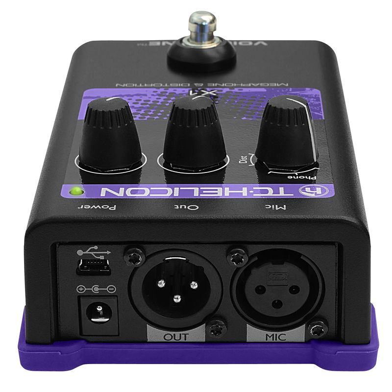 TC Helicon VoiceTone X1 Vocal Effects Pedal