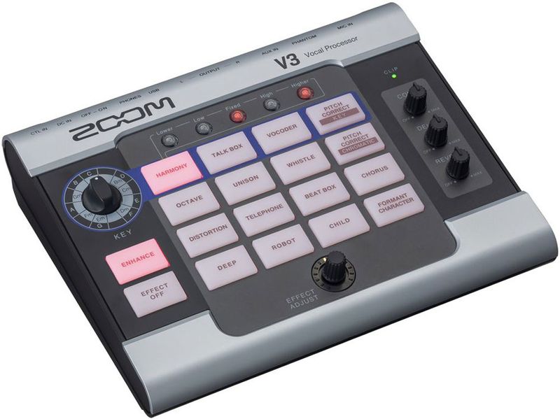 Zoom V3 Multi-Effects Vocal Processor