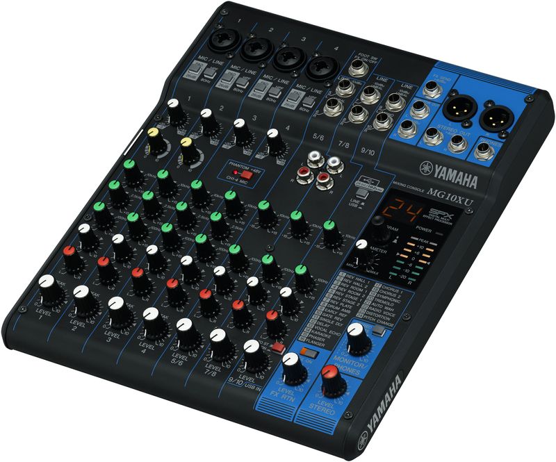 Mixer Yamaha MG10XU w/FX, USB