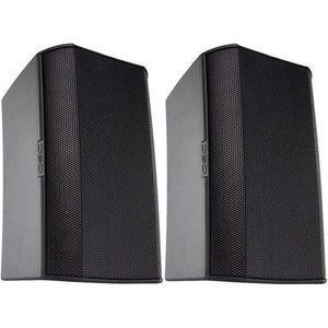 QSC AD-S4TB Speaker - Black, Pair