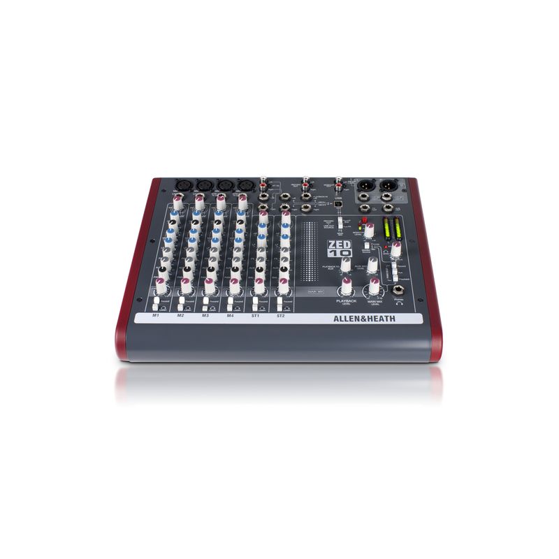 Allen & Heath ZED-10 Multipurpose Mixer for Live Sound and