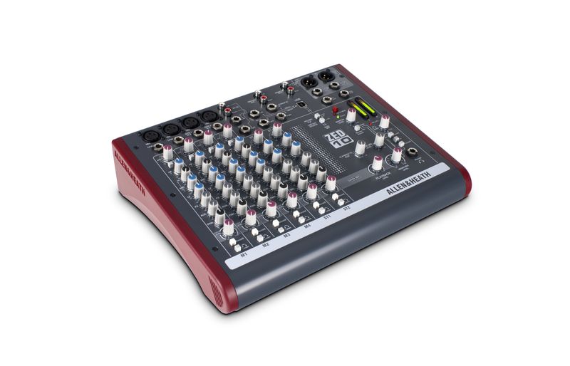 Allen & Heath ZED-10 Multipurpose Mixer for Live Sound and