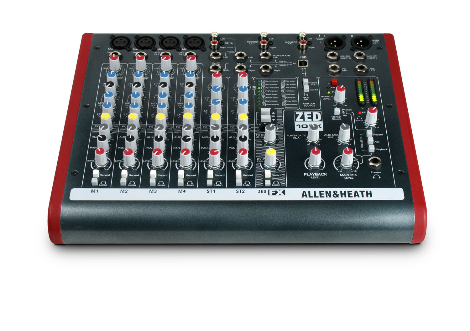 Allen & Heath ZED-10FX Multipurpose Mixer with FX Four Live Sound and  Recording - Cosmo Music | Canada's #1 Music Store - Shop, Rent, Repair