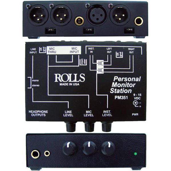 Rolls PM351 Personal Monitor System Cosmo Music