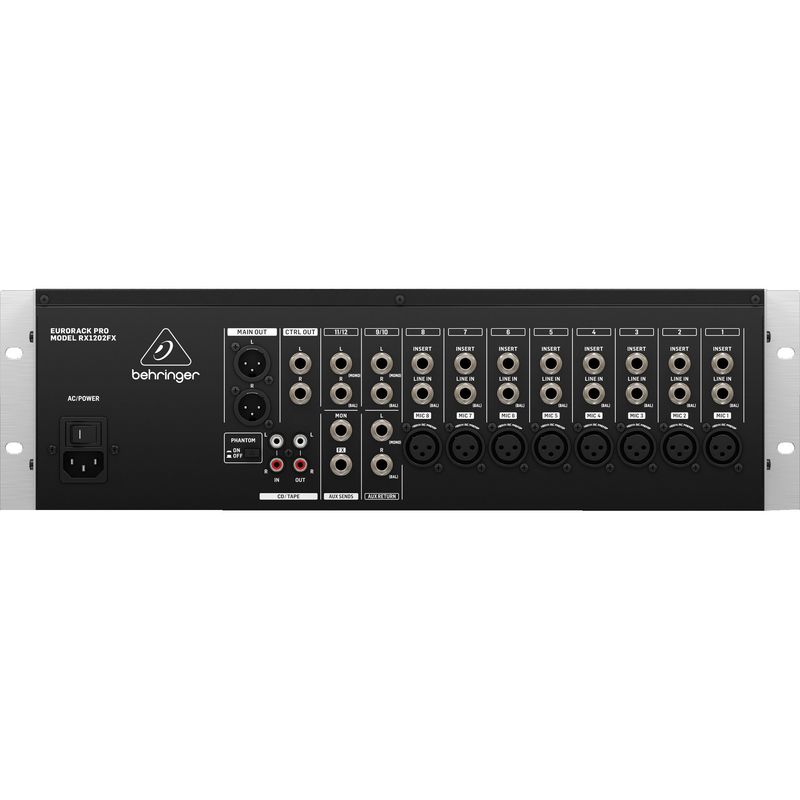 Behringer RX1202FX Eurorack Line Rackmount Mixer