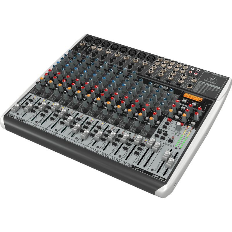 Behringer Xenyx QX2222USB 22 Input 2/2 Bus Mixer