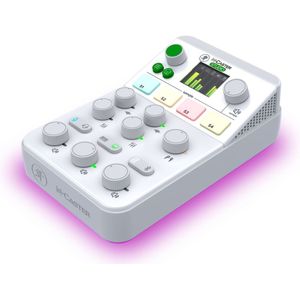 Mackie M-Caster Live Portable Live Streaming Mixer - White