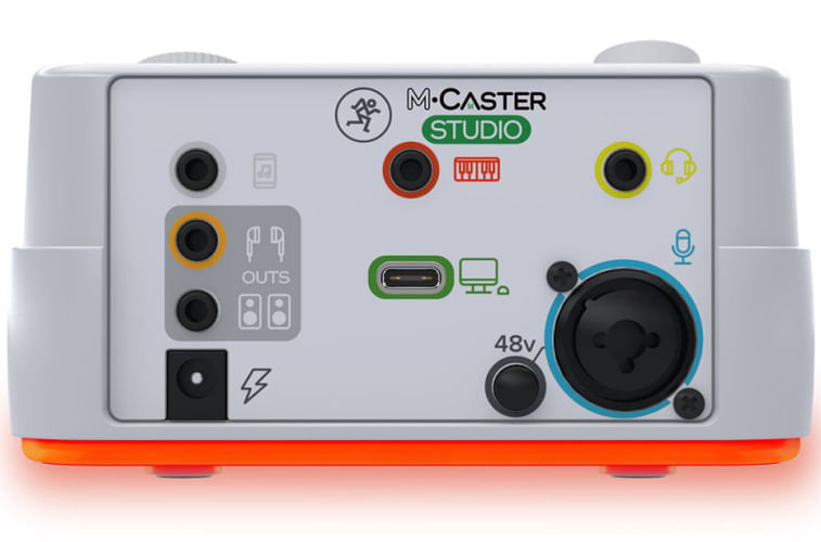 Mackie M-Caster Live Portable Live Streaming Mixer - White - Cosmo