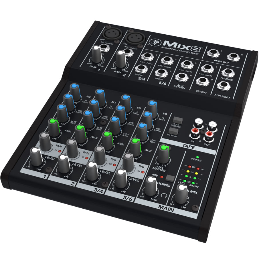 Behringer Xenyx QX602MP3 Mixer - Cosmo Music