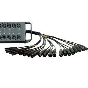 Digiflex HE Series 8 Channel XLR Snake - 100'