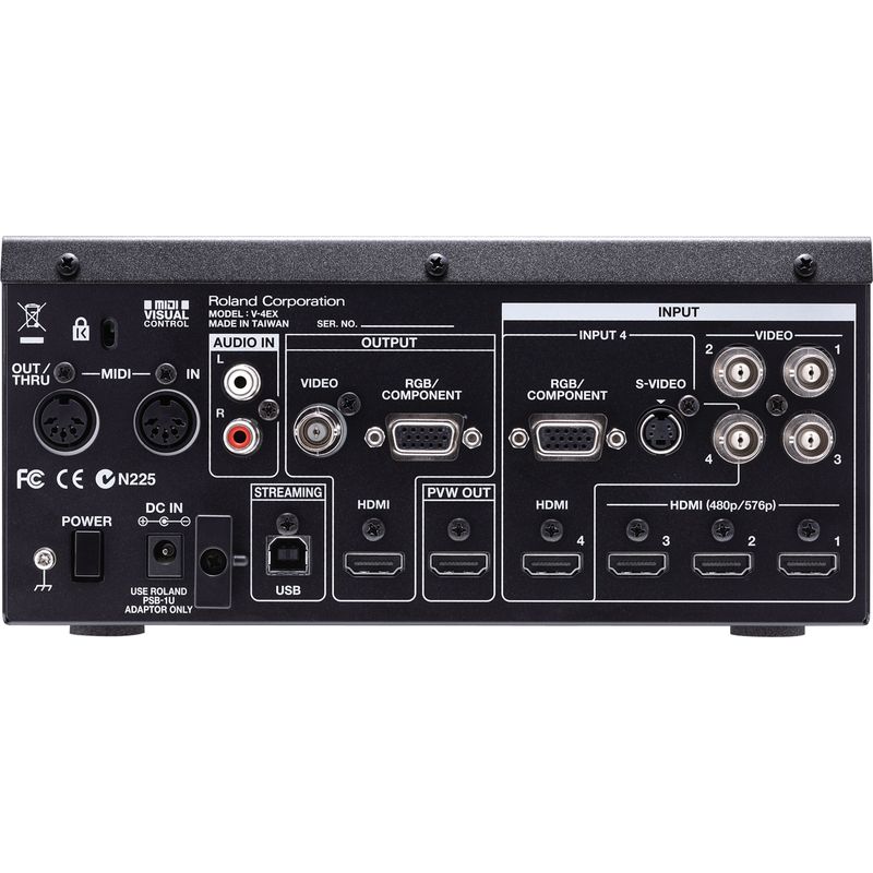 Roland V-4EX 4-Channel Digital Video Mixer with Effects - Cosmo Music