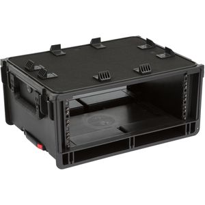 SKB Injection Molded 4U Studio Flyer Rack Case