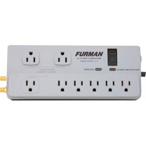 Furman 15A 8 Outlet Surge Suppressor Power Bar