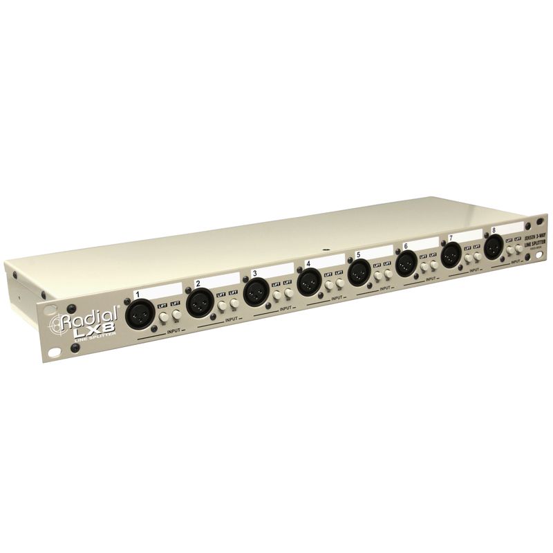 Radial LX8 8-Channel Line-Level Splitter - Cosmo Music