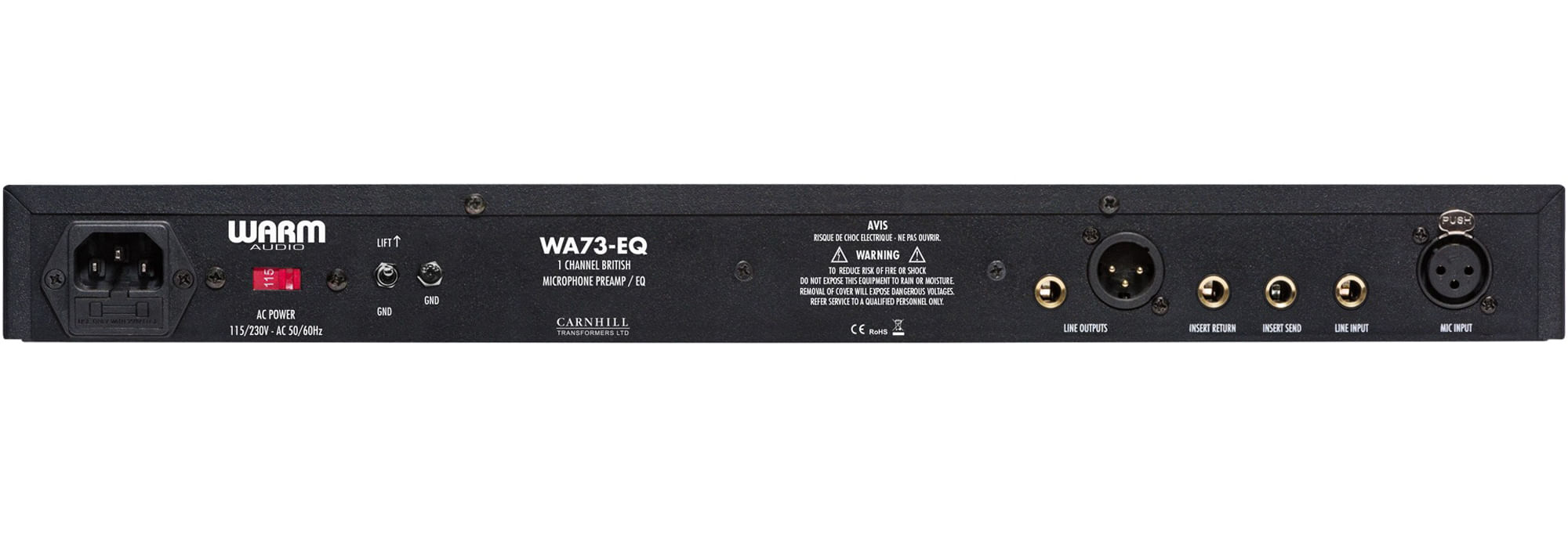 Warm Audio WA73-EQ Microphone Preamp & EQ - Cosmo Music