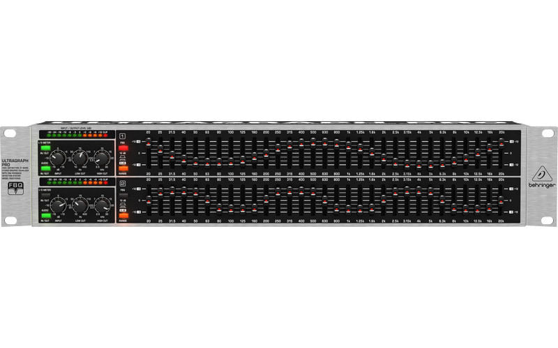 Behringer FBQ3102HD Rack Mount Equalizer Cosmo Music