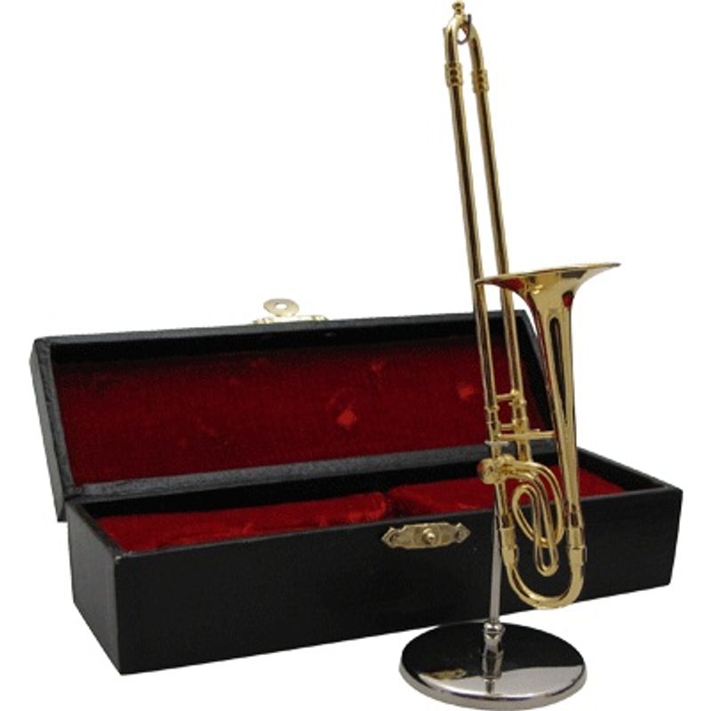 Mini Trombone with Case 51/2" Cosmo Music