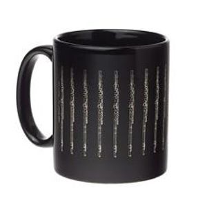 Flute Mug - Black/Gold