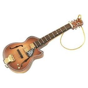 Acoustic Guitar Ornament - F Hole