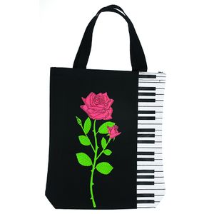 Keyboard with Rose Tote