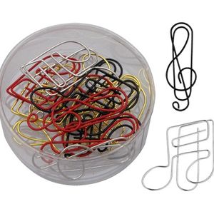 G-Clef & Notes Paper Clips - Assorted, 15 Pack