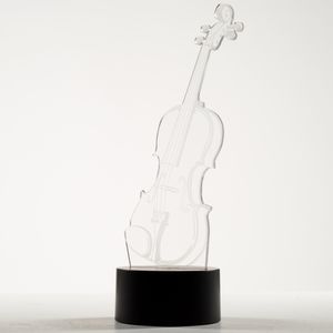 3D Violin LED Lamp