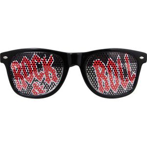 Rock N Roll Glasses - Black