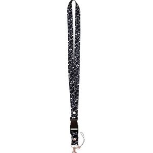 Notes Lanyard - Black/White