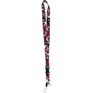 Guitars Lanyard - Purple/Red