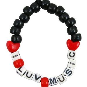 Beaded Bracelet - Luv Music