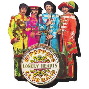 Chunky Magnet The Beatles Magnet - Sgt. Peppers