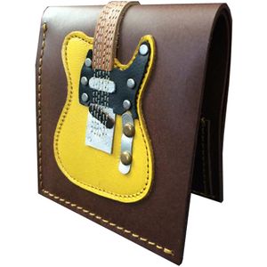 Axe Heaven Blonde Electric Guitar Leather Wallet