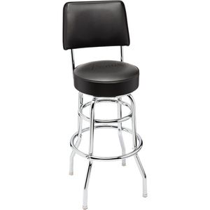 Fender Blackout Backrest Barstool - 30"