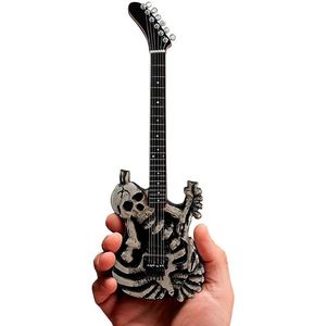 Axe Heaven George Lynch Skull and Bones Minature Electric Guitar Replica