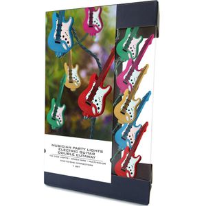 Axe Heaven Double Cutaway Electric Guitar Party Lights