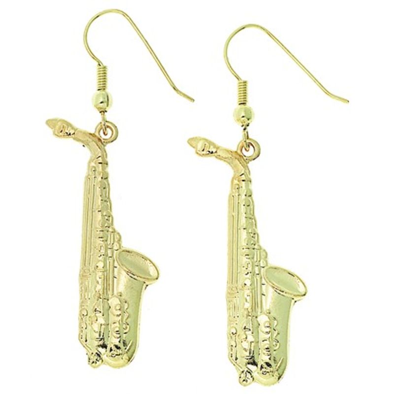 Saxophone Earrings Cosmo Music
