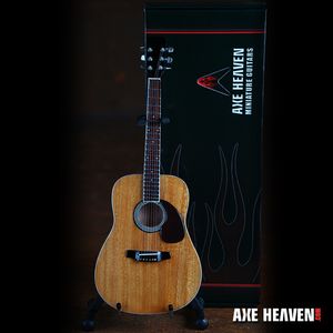 Axe Heaven AC-001 Acoustic Miniature Guitar Replica Collectible - Classic Natural