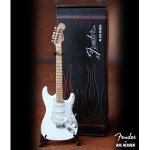 Axe Heaven FS-008 Officially Licensed Miniature Fender Strat Guitar Replica Collectible - Olympic White