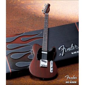 Axe Heaven FT-004 Officially Licensed Miniature Fender Telecaster Guitar Replica Collectible - Rosewood