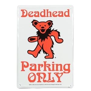 Deadhead Dancing Bear Parking Sign