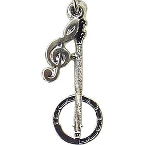 Banjo Charm/Zipper Pull