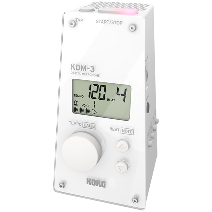 Korg KDM-3 Digital Metronome - White