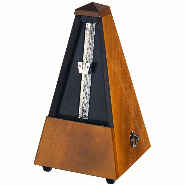 Wittner Maelzel Metronome - Walnut Matte, Bell - Cosmo Music