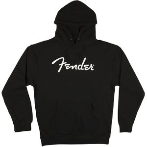 Fender Spaghetti Logo Hoodie - Black, Large