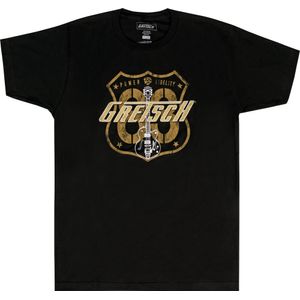 Gretsch® Route 83 T-Shirt - Black, Medium